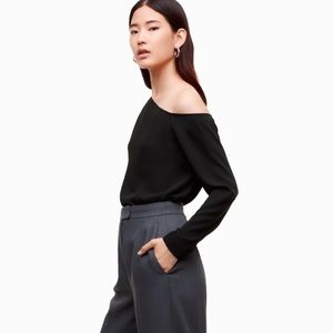Aritzia off the shoulder Burke blouse